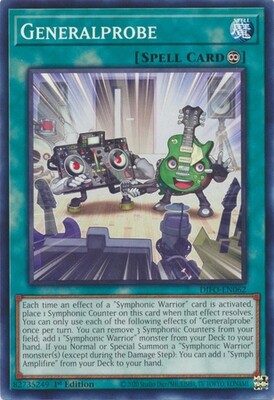 Generalprobe - DIFO-EN062 - Common 1st Edition Dimension Force 1st Edition Singles