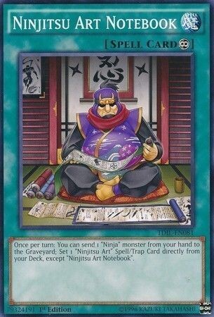 Ninjitsu Art Notebook - TDIL-EN081 - Common 1st Edition
The Dark Illusion 1st Edition Singles