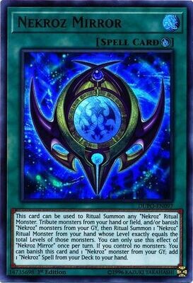 Nekroz Mirror - DUPO-EN097 - Ultra Rare 1st Edition Duel Power 1st Edition Singles