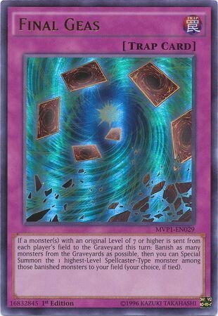 Final Geas - MVP1-EN029 - Ultra Rare 1st Edition
The Dark Side of Dimensions 1st Edition Singles