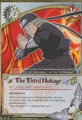 SH The Third Hokage - 838 - Rare
Naruto: Will of Fire