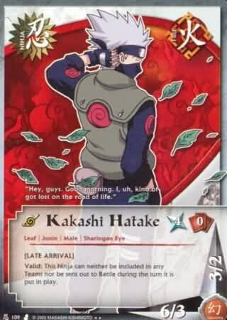 Kakashi Hatake - 109 - Rare
Naruto CCG Promos