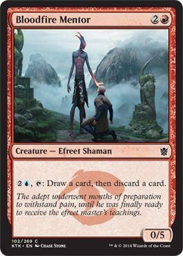 Bloodfire Mentor 102/269
Khans of Tarkir Singles (Portugues)