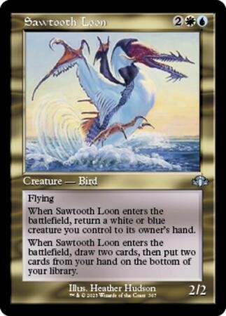 Sawtooth Loon 367 - Retro Frame
Dominaria Remastered Collector Booster Singles