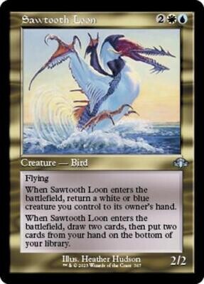 Sawtooth Loon 367 - Retro Frame
Dominaria Remastered Collector Booster Singles