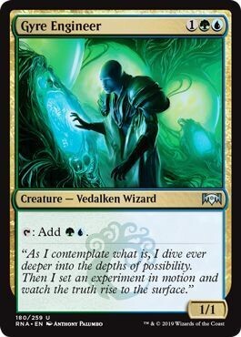 Gyre Engineer 180/259
Ravnica Allegiance Singles