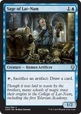 Sage of Lat-Nam 064/269 - Dominaria Singles