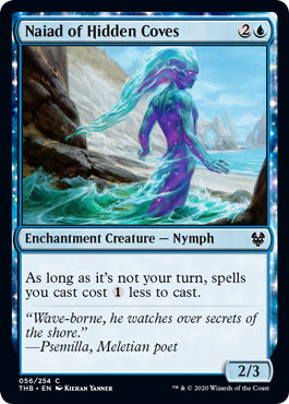 Naiad of Hidden Coves 056/254 Theros: Beyond Death Singles