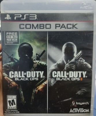 SJ Call of Duty Combo Pack Playstation 3 Usado Completo