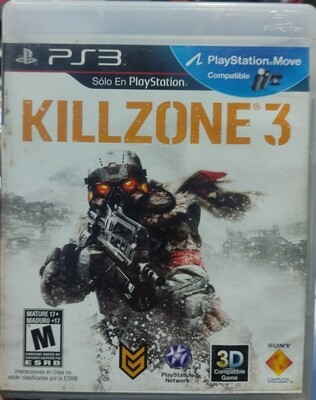 BAF1  Killzone 3 Playstation 3 Usado Completo