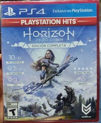 SJ4 Horizon Zero Dawn Edition Edition Completa Playstation 4 Nuevo Sellado