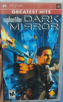 SJ3 Syphon Filter Dark Mirror PSP Usado Completo