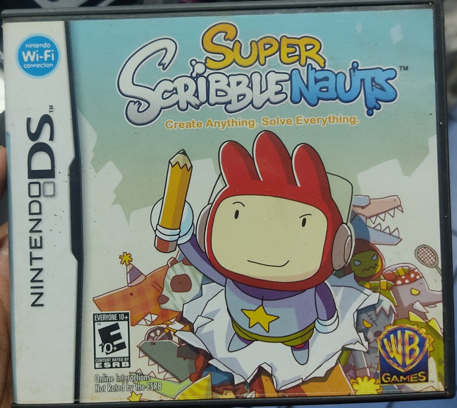 SJ2 Super Scribblenauts Nintendo DS Usado Completo