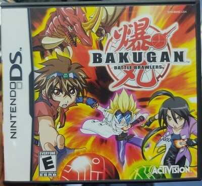 SJ Bakugan Battle Brawlers Nintendo DS Usado Completo