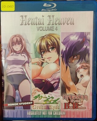 BA Hentai Heaven Volume 4 Blu Ray Original Usado Completo