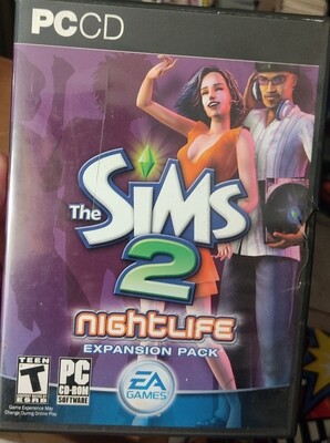 BA10 The Sims 2 Nightlife Expansio Pack PC Game