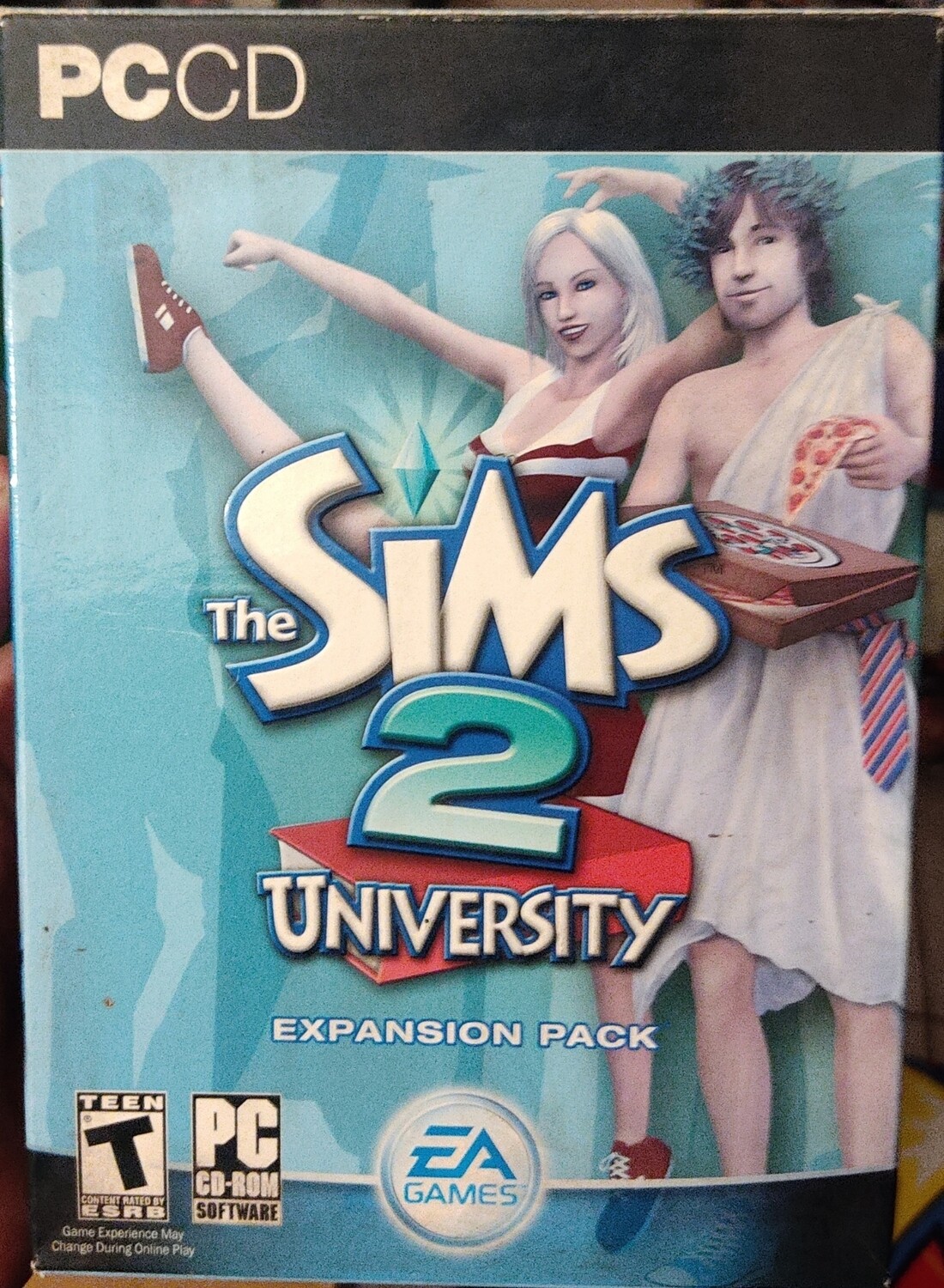 BA10 The Sims 2 University Expansion Pack PC Game Usado Completo