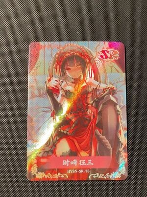 SJ HYSN-SR-38 Kurumi Tokisaki Date A Live Goddess Story TCG SR Holo Anime Card