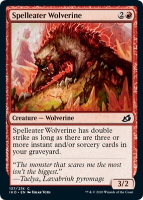 Spelleater Wolverine 137/274 Ikoria: Lair of Behemoths Singles