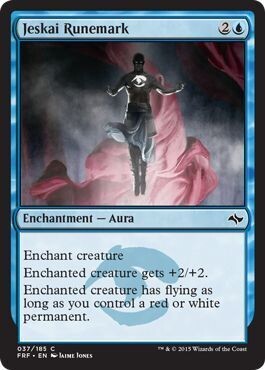 Jeskai Runemark 037/185
Fate Reforged Singles