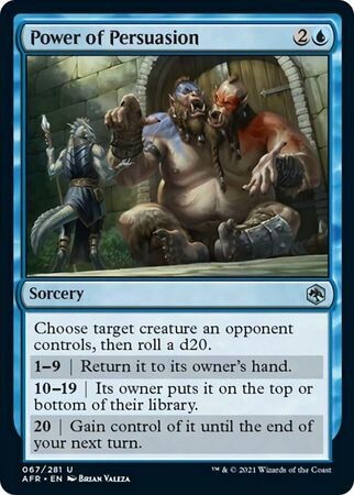 Power of Persuasion 067/281 - Adventures in the Forgotten Realms Singles