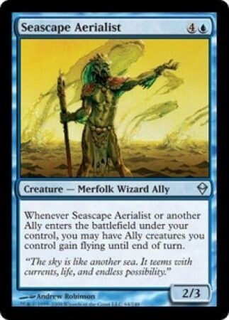 Seascape Aerialist 64/249 - Zendikar Singles