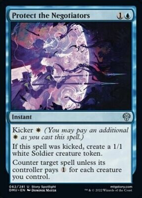 Protect the Negotiators 062/281 - Dominaria United Singles