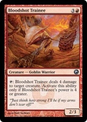 Bloodshot Trainee 85/249 - Scars of Mirrodin Singles