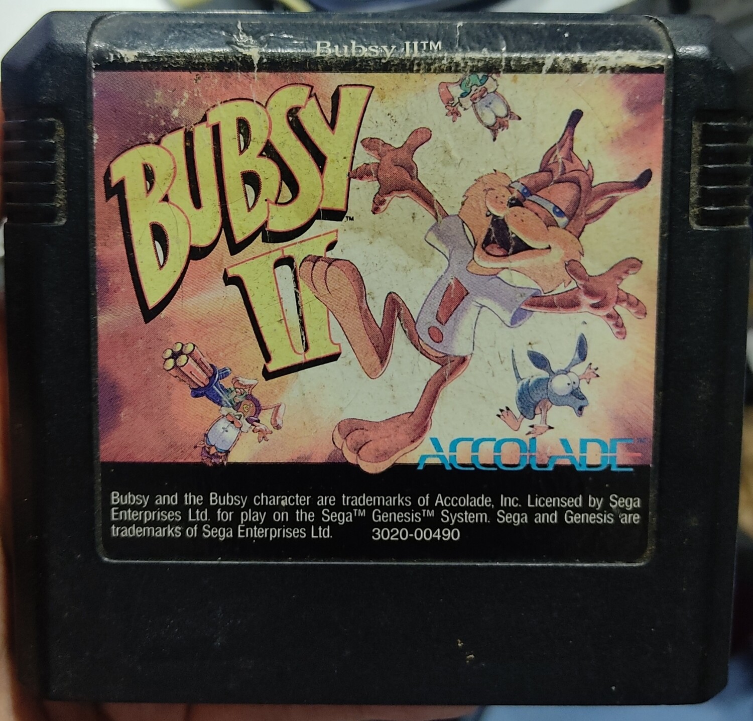 SJ Bugsy 2 Sega Genesis Cartucho