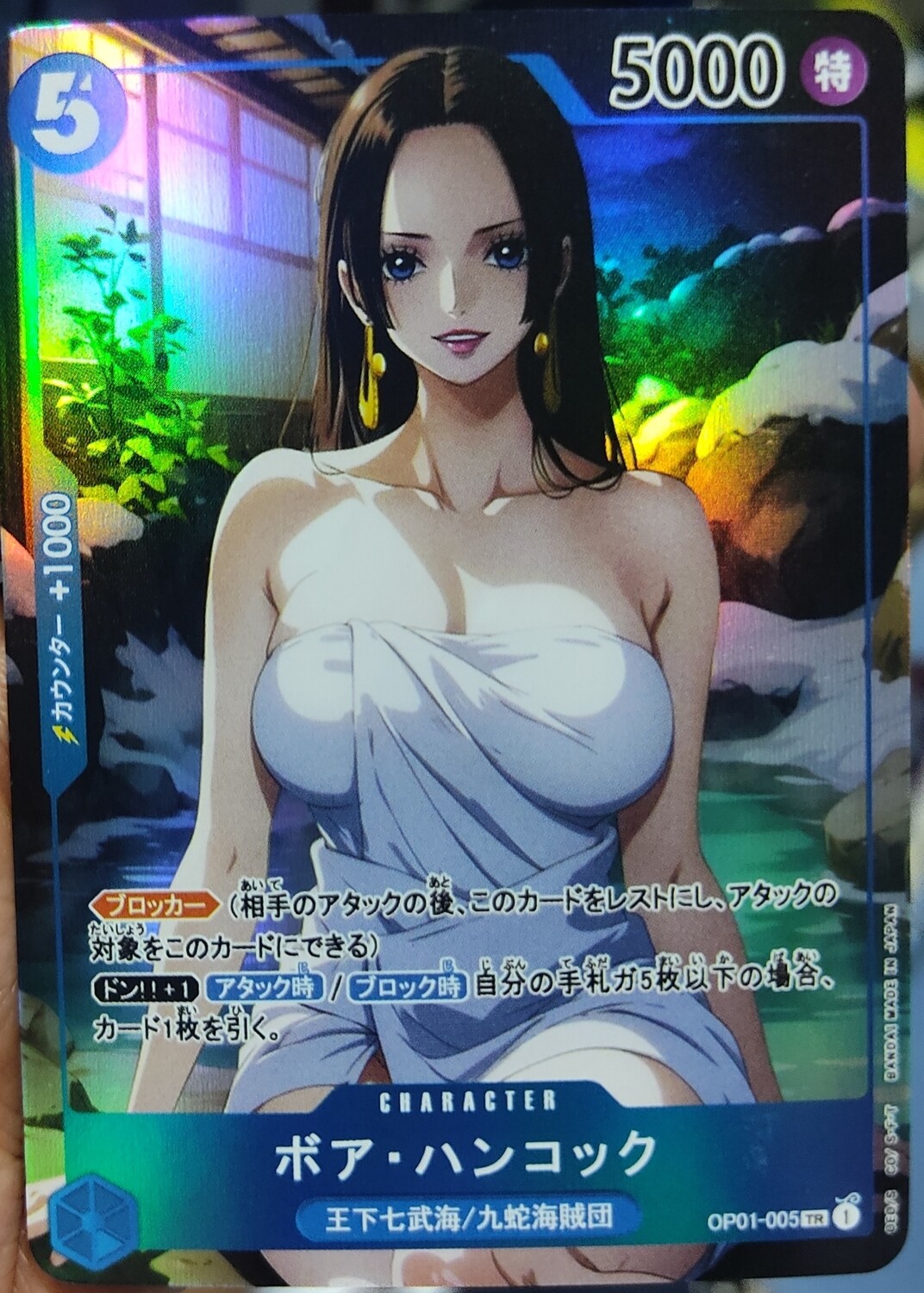 SH Boa Hancock One Piece Carta Waifu