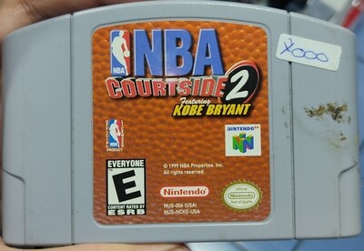 BAF1 NBA Courtside 2 Kobe Bryant Nintendo 64 Cartucho