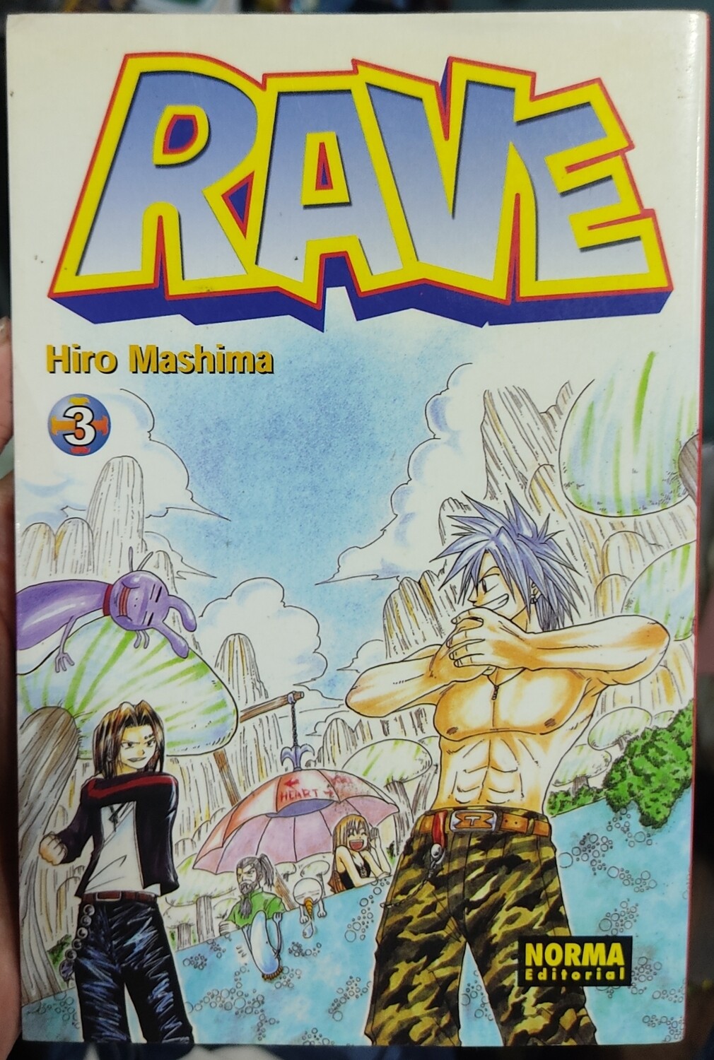 SH Rave Master Manga Volumen 3 Espanol Norma