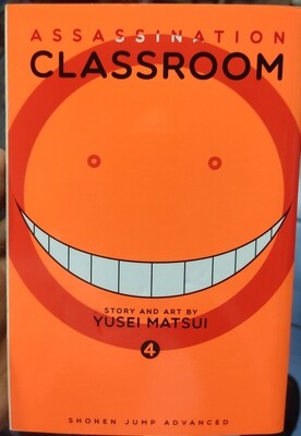 BA Assassination Classroom Manga Volumen 4 Ingles