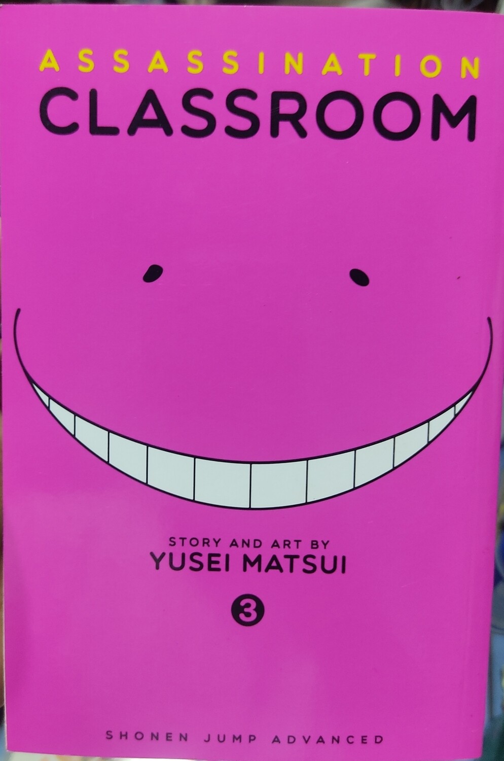 BA Assassination Classroom Manga Volumen 3 Ingles