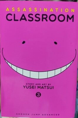 BA Assassination Classroom Manga Volumen 3 Ingles
