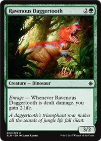 Ravenous Daggertooth 202/279
Ixalan Singles