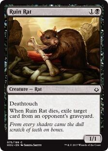 Ruin Rat 075/199 - Hour of Devastation Singles (Español)