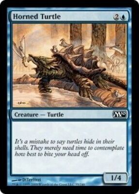 Horned Turtle  Magic 2010 (M10) Singles (Español)