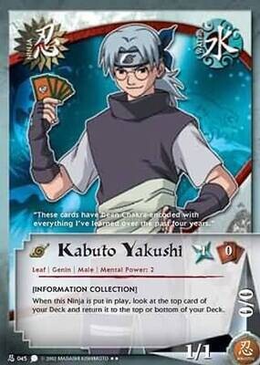 Kabuto Yakushi - N-045 - Rare
Naruto: Coils of the Snake