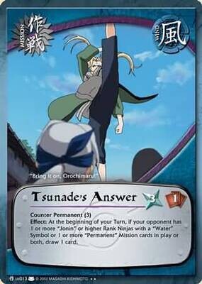 Tsunade&#39;s Answer - M-US013 - Rare Naruto: Eternal Rivalry