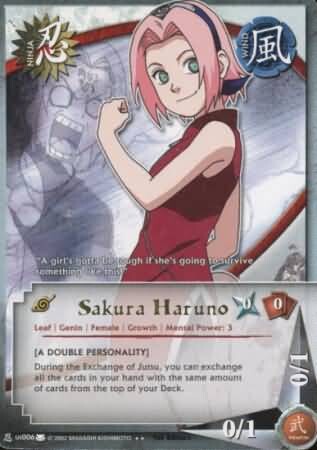 SH Sakura Haruno - N-US006 - Rare
Naruto: Eternal Rivalry