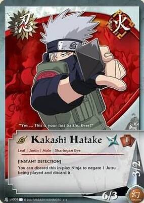 Kakashi Hatake - N-US008 - Rare
Naruto: Eternal Rivalry