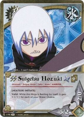 Suigetsu Hozuki [Akatsuki Initiate] - 1190 - Common Naruto: Tournament (Chibi) Pack 3