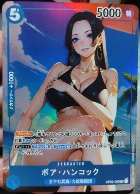 Boa Hancock One Piece Carta Waifu