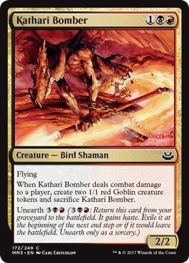 Kathari Bomber 172/249
Modern Masters 2017 Singles