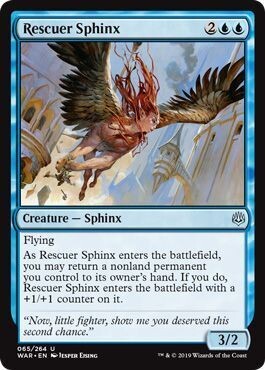 Rescuer Sphinx 065/264 War of the Spark Singles