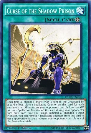 Curse of the Shadow Prison - DUEA-EN060 - Common 1st Edition Duelist Alliance 1st Edition Singles
