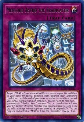 Meklord Astro the Eradicator - LED7-EN022 - Rare 1st Edition Legendary Duelists: Rage of Ra 1st Edition Singles (Espanol)