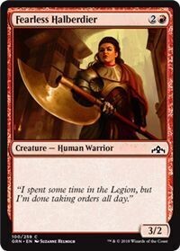Fearless Halberdier 100/259
Guilds of Ravnica Singles