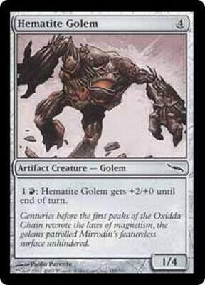Hematite Golem 185/306 - Mirrodin Singles (Español)
